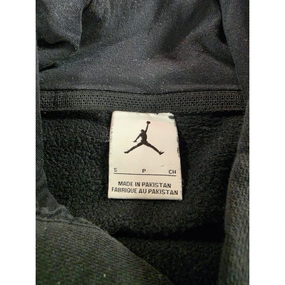 Jordan Florida Gators Hoodie Mens Small Black Blue Colorblock Jumpman Pullover